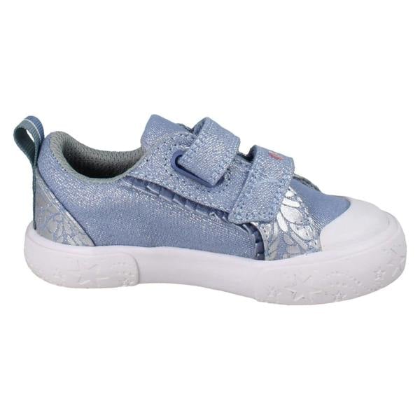 Clarks Girls Clarks Canvas Foxing Trim