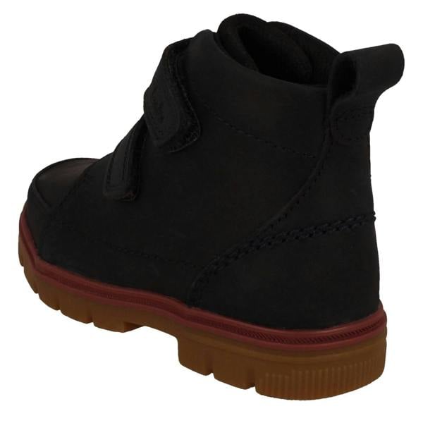 Clarks Boys Clarks Padded Collar Ankle Boots Lorcam Hi K