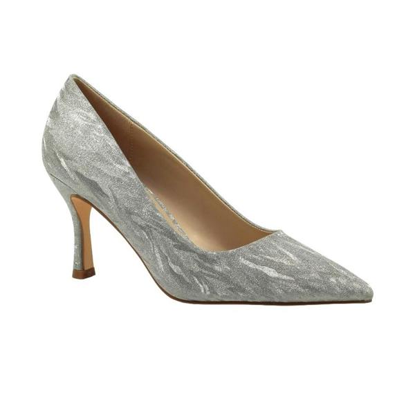 Lunar Womens/Ladies Jada Court Shoes - Silver