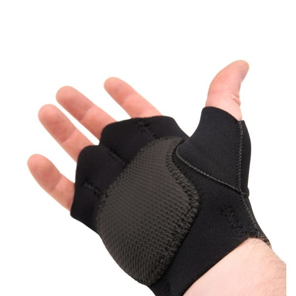 Padded Palm on Gym Training Gloves