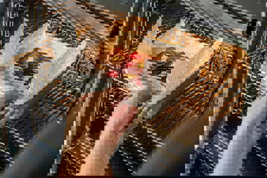 MasterClass Recycled Aluminium Square Baking Tin, 23cm