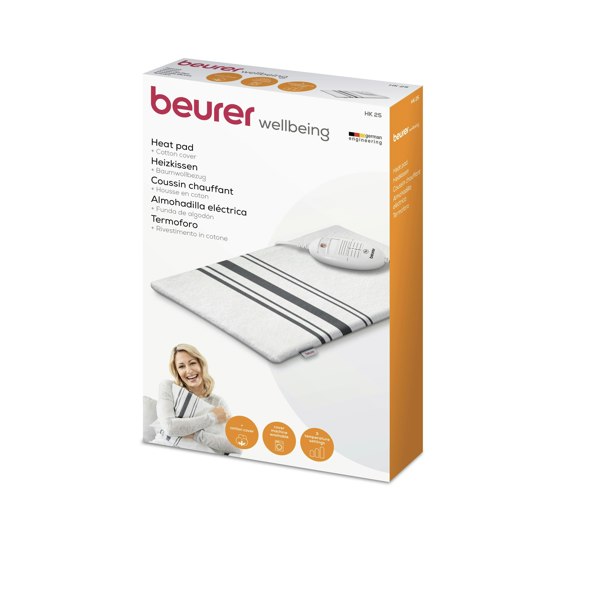 Beurer HK25 Heating pad White/Grey