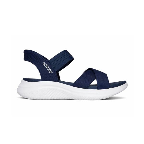 Skechers ULTRA FLEX 3.0 Ankle Strap Sandals in Navy