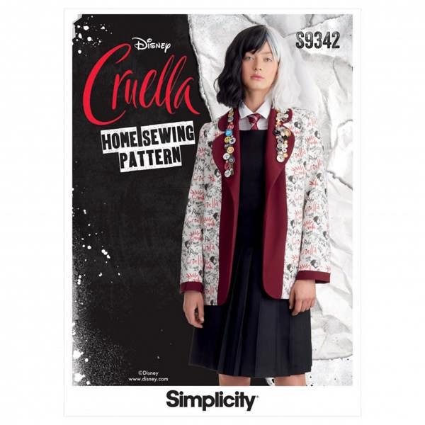 Simplicity Sewing Pattern 9342, Jackets, Costumes for Women, Men, A (XS-S-M-L-XL) - Intermediate