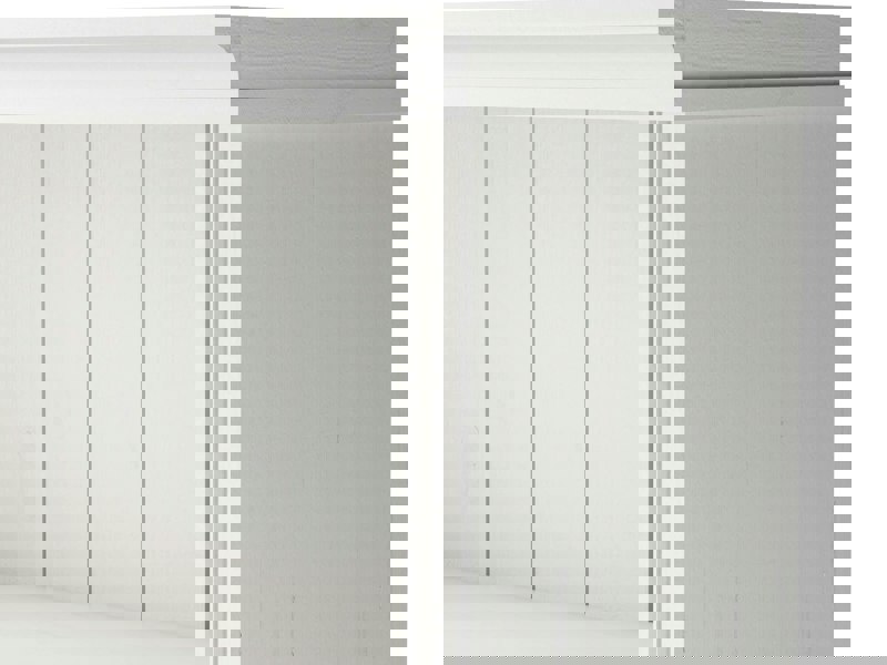 Dorel Home Anita Wall Unit 7 in White Lacquer