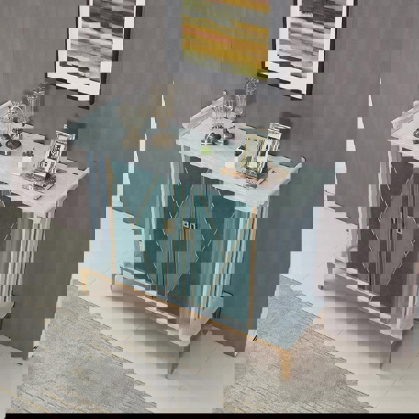 Crone Sideboard in a lifestyle setting with modern sideboards