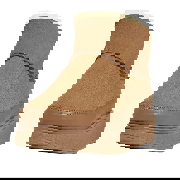 Fit Flop Women's Gen-FF Ultra Mini Doubleface Shearling Ankle Boots - Tan