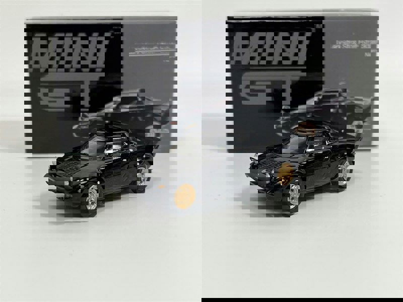Mini GT Lancia Stratos HF Stradale Nero LHD 1:64 Mini GT MGT00846L