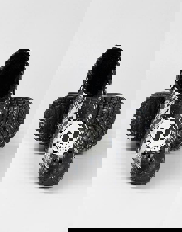 The Nightmare Before Christmas Unisex Black Jack Skellington Fur Lined Clogs