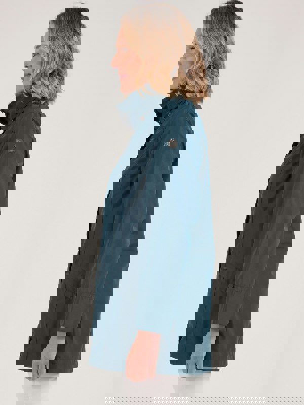 PennyPlain Raincoat - Peacock