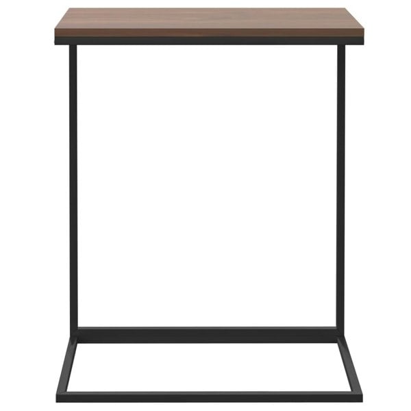 Berkfield Side Table Black 55x35x66 cm Engineered Wood