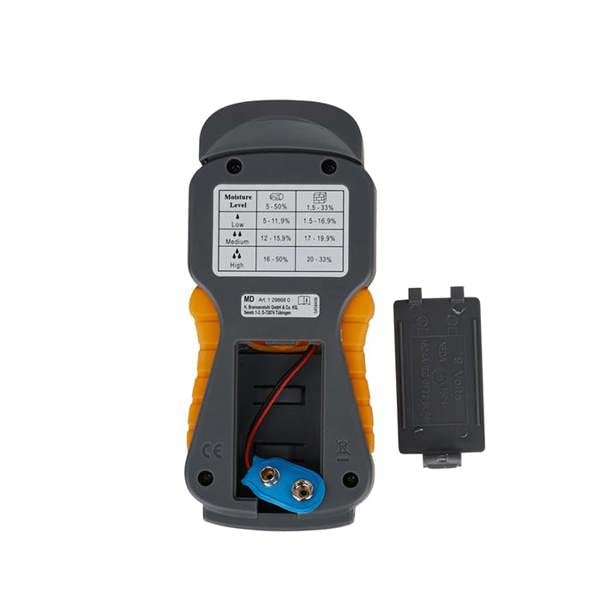 Brennenstuhl Moisture Detector Damp Meter Moisture Tester for Wood, Walls, Plaster - Digital LCD Display