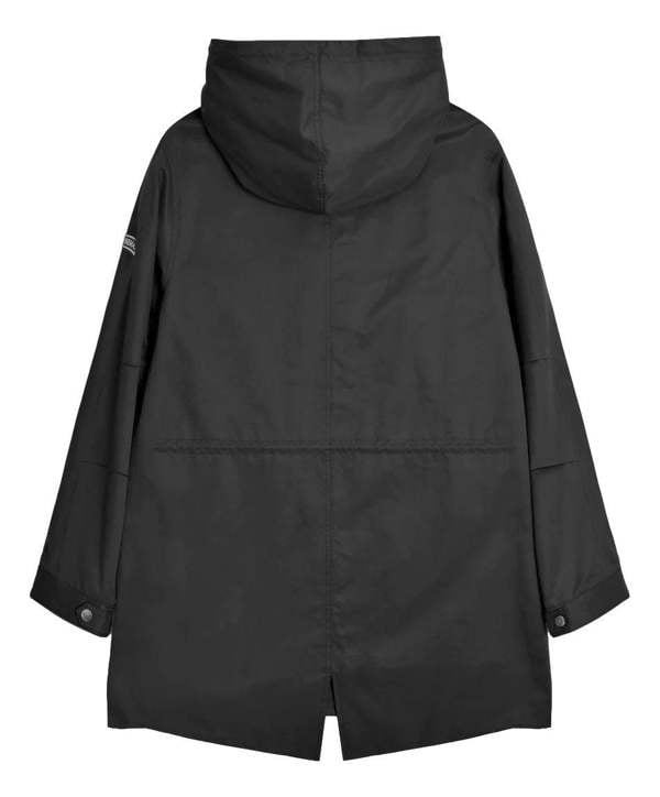 Lambretta Mens Shower Resistant Hooded Classic Badge Fishtail Parka