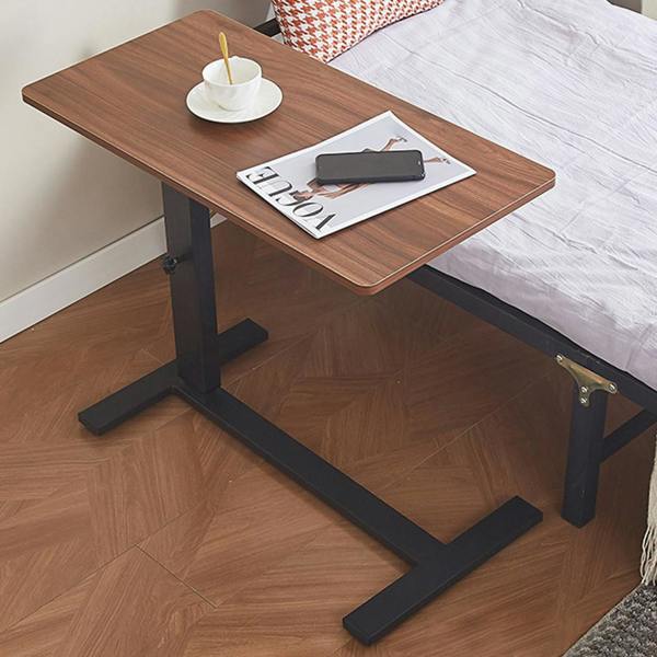 Havendro Adjustable Height Medical Overbed Table Mobile Hospital Bedside Desk with Wheels