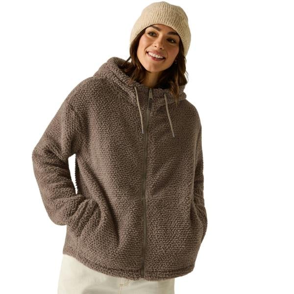 Regatta Womens/Ladies Evelina Full Zip Fleece Jacket - Mocha - 