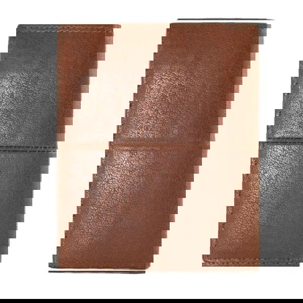 Mala Leather Bloomsbury Men’s Tall Tan Wallet – Genuine Oiled Leather