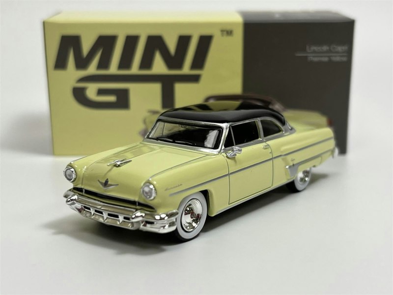 Mini GT Lincoln Capri Premier Yellow LHD 1:64 Scale Mini GT MGT00561L