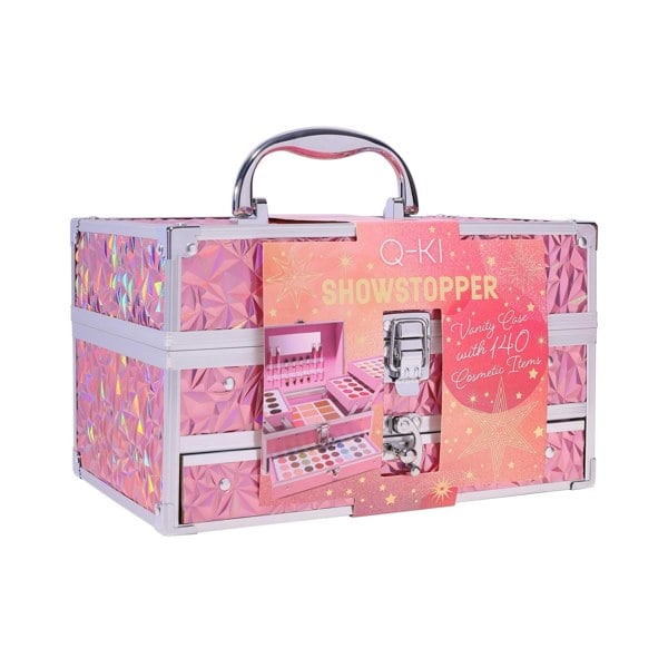 Q-Ki Showstopper Makeup Vanity Case Gift Set 140PCS