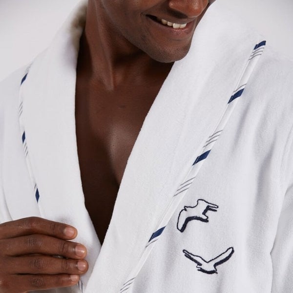 organic cotton bathrobe