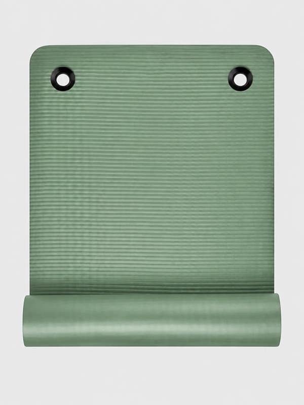 Yoga Studio Fitness Pilates (Eyeletted) Yoga Mat 10mm - Sage Green