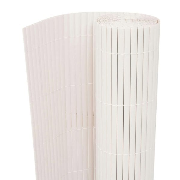 Berkfield Double-Sided Garden Fence 90x300 cm White