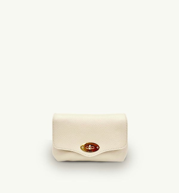 Apatchy London The Maddie Leather Bag - Stone