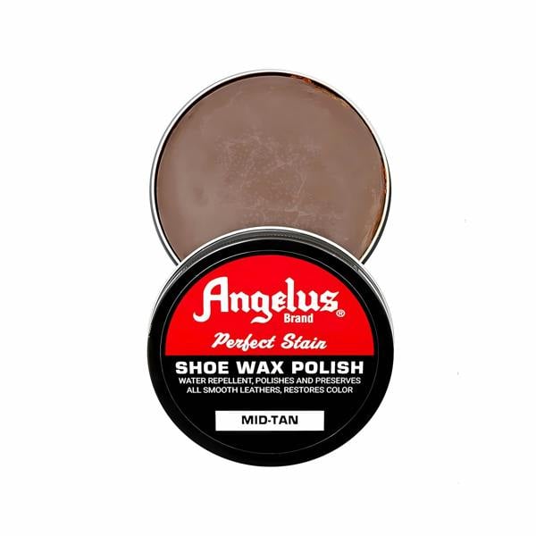 Angelus Perfect Stain Wax Polish - All-in-One Leather Shoe Care 60ml