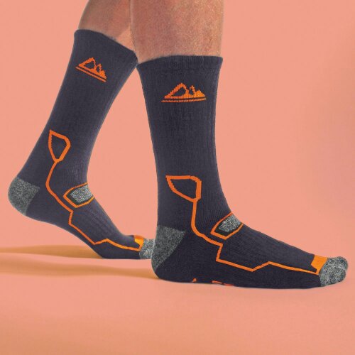 Storm Bloc 2 Pack Mens Super Soft Bamboo Trekking Hiking Socks for Boots