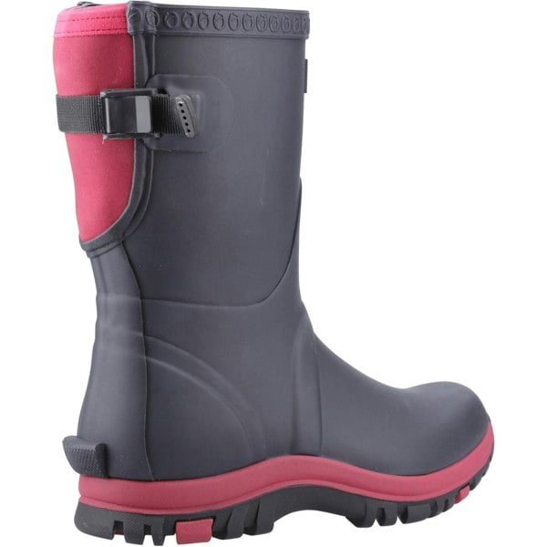 Cotswold Realm Rubber Women's Navy/Pink Wellington Boots