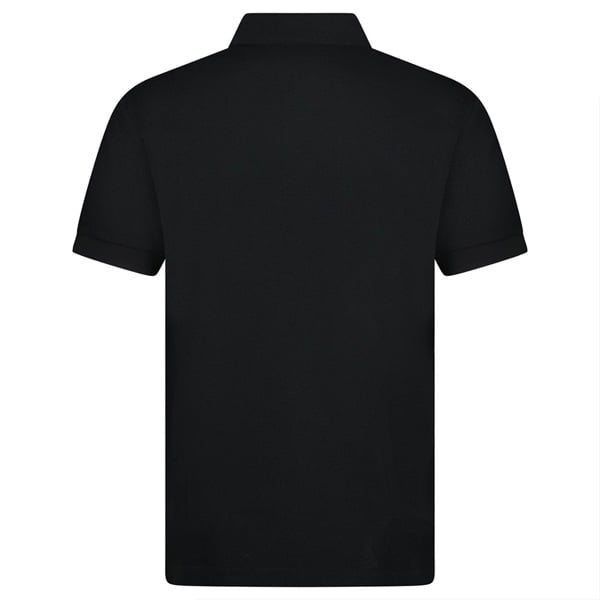 Burberry Mens Hartford Check Polo Shirt - Black