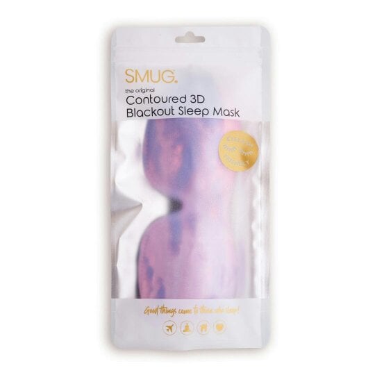 SMUG Contoured 3D Blackout Sleep Mask - Cloudy Sky