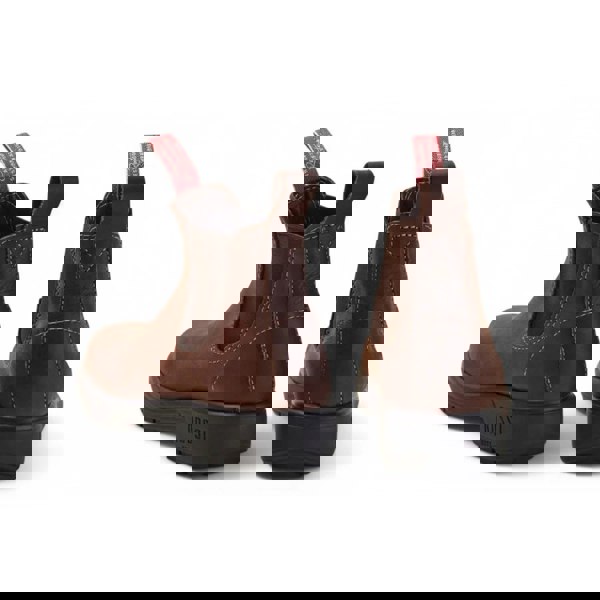 Rossi Endura 303 - Redwood Brown Leather Chelsea Boots