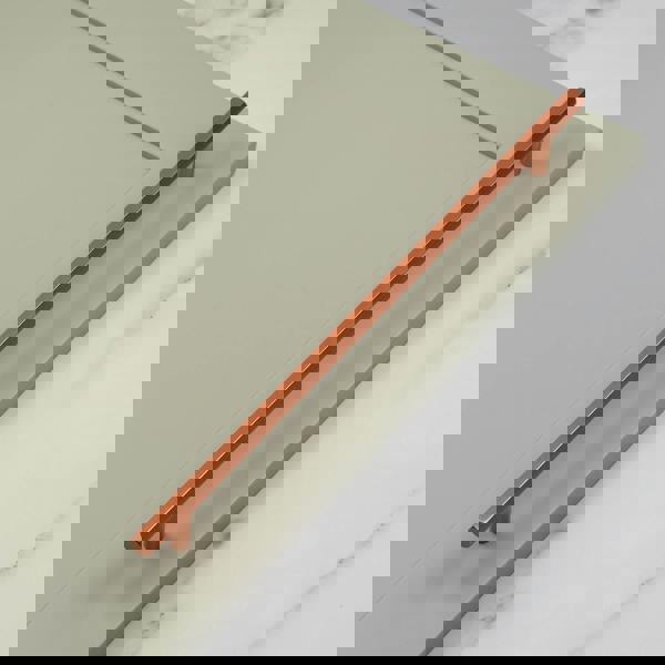 Handle & Home Rose Gold Hexagon T-Bar Cabinet Handle & Knob