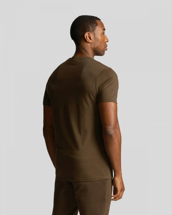 Lyle & Scott Plain Mens T-Shirt TS400VOG - W485 Olive