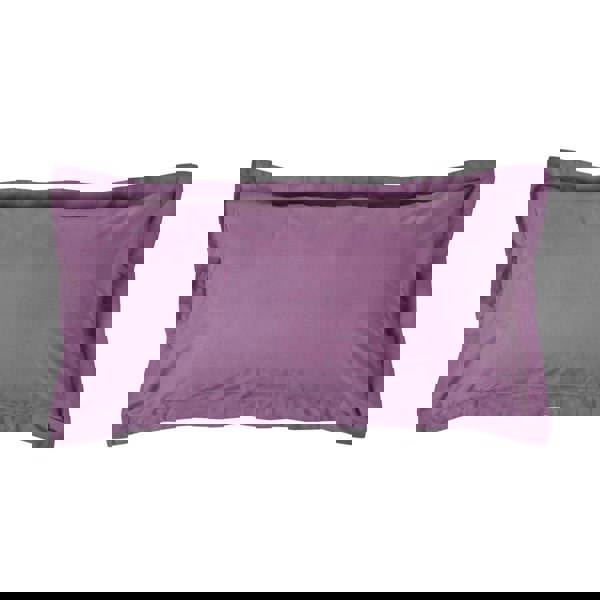 HOMESCAPES Egyptian Cotton Oxford Pillowcase 200 TC, King Size