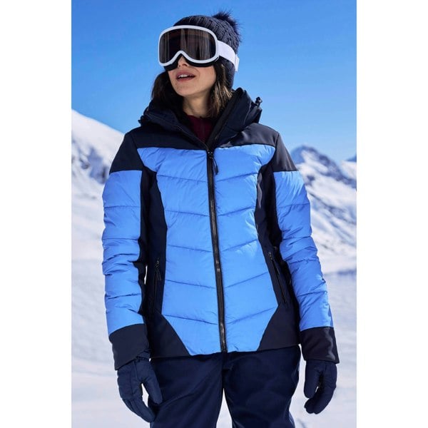 Mountain Warehouse Womens/Ladies Resort RECCO Padded Ski Jacket - Navy