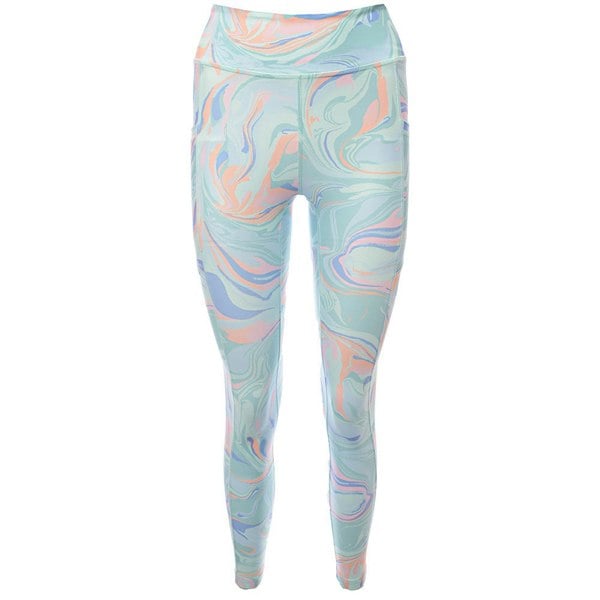 Gilly Hicks Womens Go Co-Ord Leggings In Blue