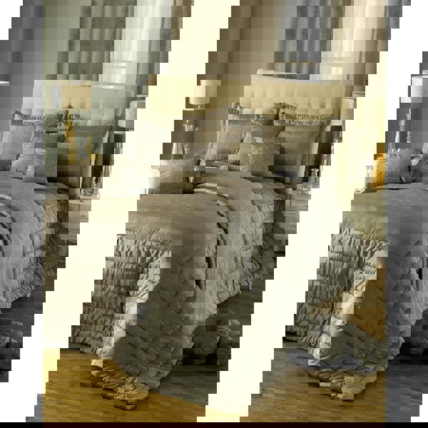 Riva Home Chic Ringtop Curtains - Taupe