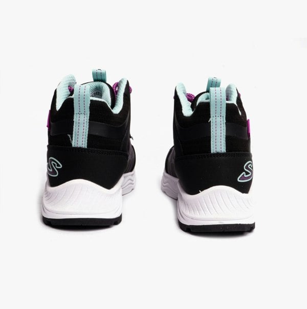 Skechers 303417L/BKAQ ADVENTURE BLITZ - FUN PURSUIT Girls Sport Black/Aqua