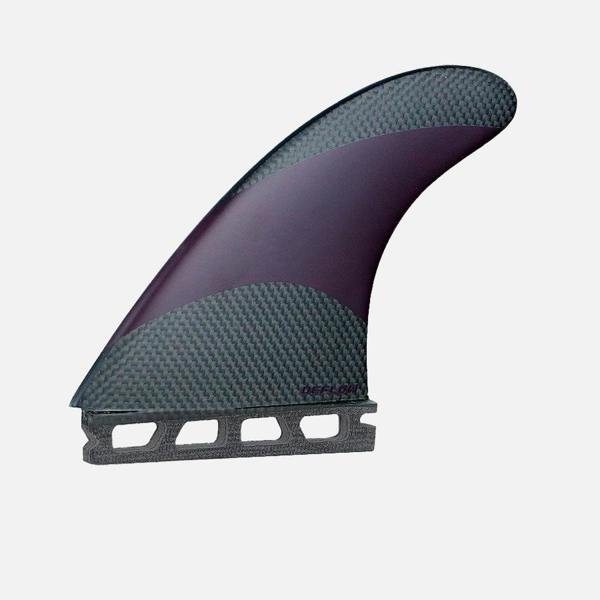 Deflow Surf Deflow Fusion Thruster fins - cherry - single tab - L