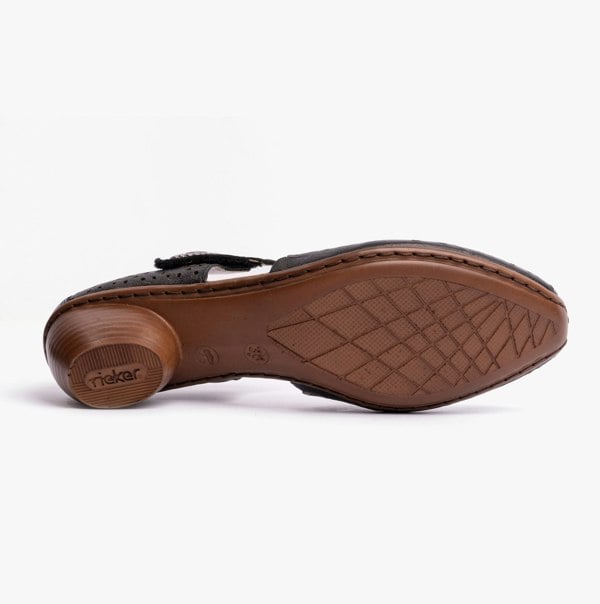 Rieker 43753-00 Womens Shoes - Black