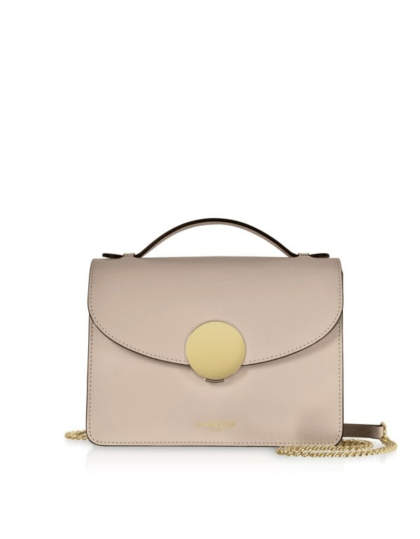 Le Parmentier New Ondina Top Handle Shoulder Bag - Mauve