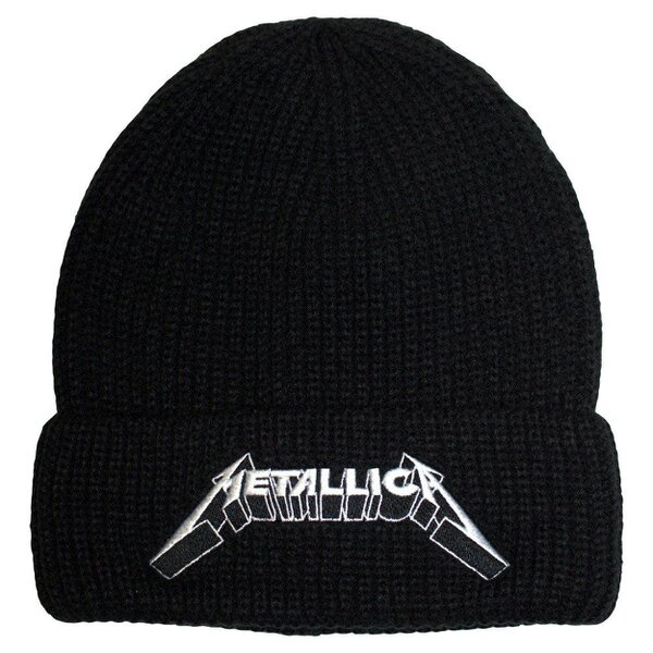 Metallica 3D Band Logo Beanie Hat