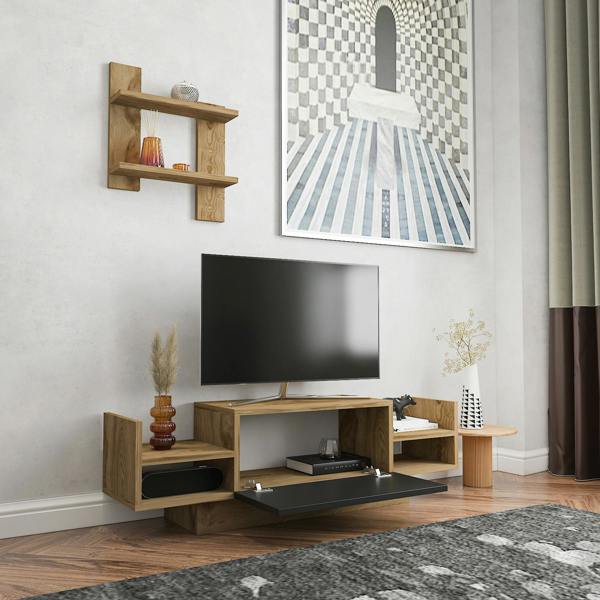 Decorotika Bahar Modern Tv Stand Tv Unit TV Cabinet for TV's up to 40"