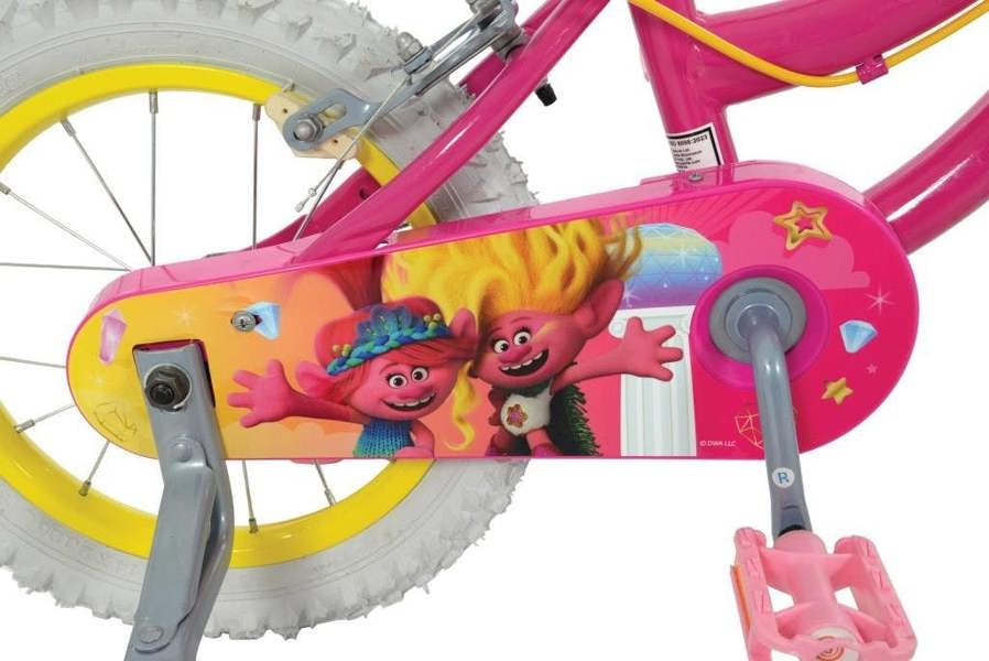 Trolls 14" Wheel Kids Bike - Pink
