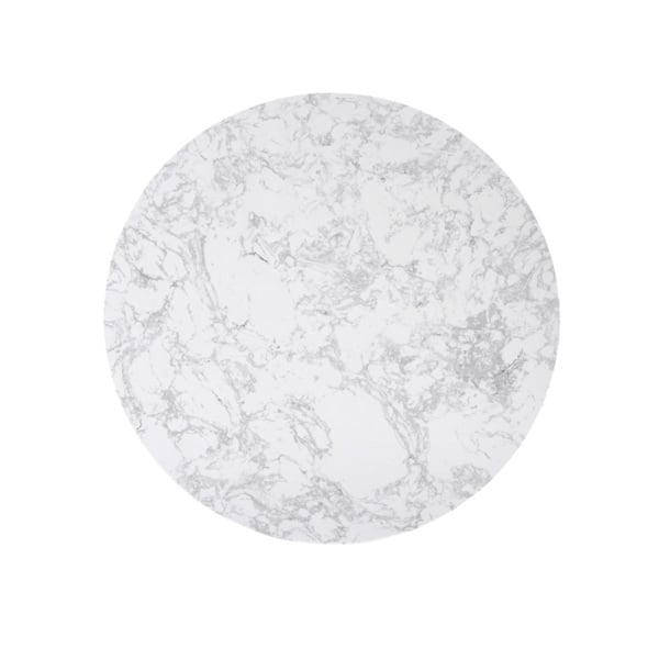 Hazel Coffee Table - Black & White Marble