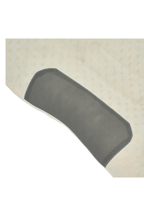 Living and Home Premium Sleep Support Knitted Pillow for All Seasons