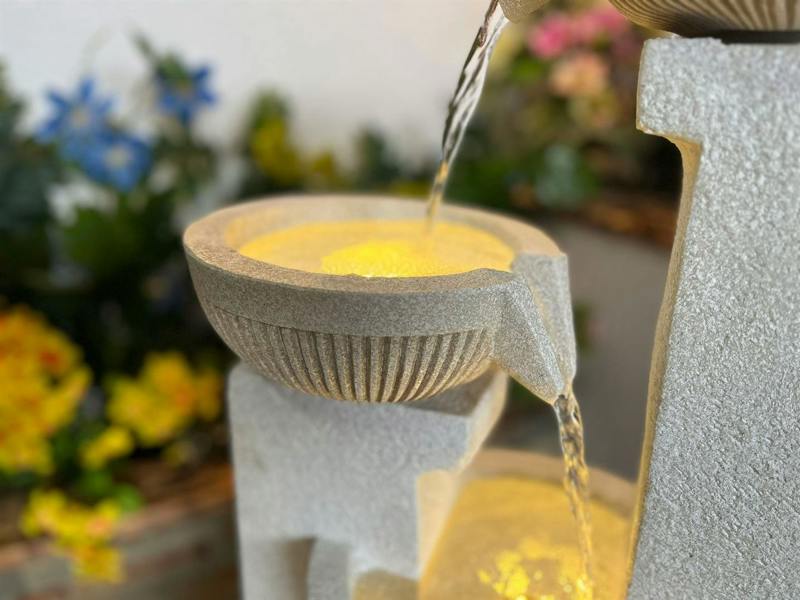 Tranquillity Water Features Diablo Pour Contemporary Water Feature