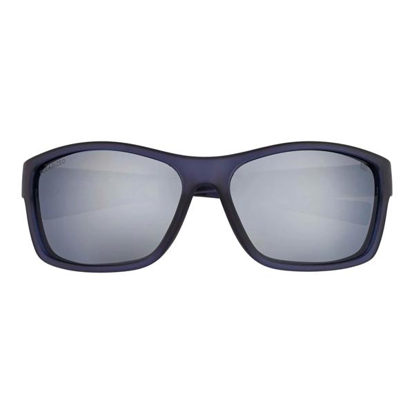Caterpillar Sunglasses CTS-8029 106P Matte Navy Yellow Grey Silver Mirror Polarized