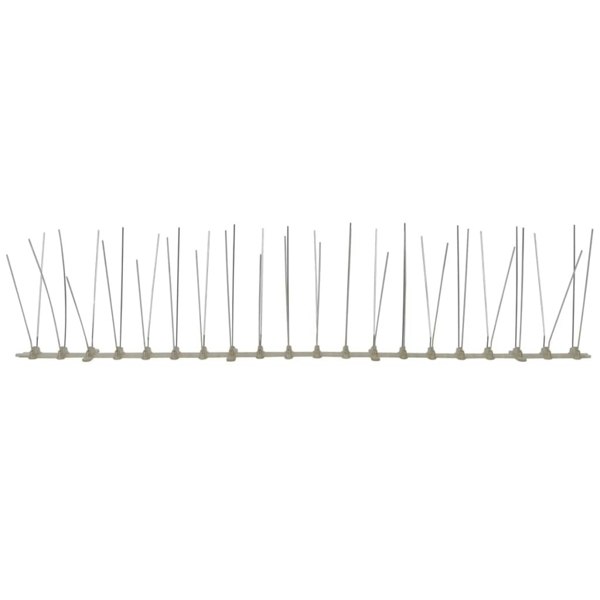 Berkfield 4-row Plastic Bird & Pigeon Spikes Set of 6 3 m